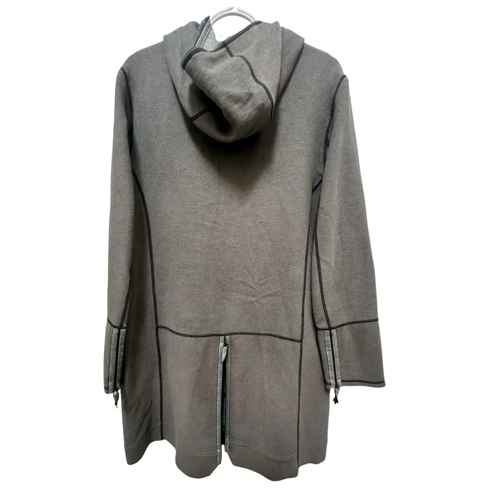 Annette Görtz German Designer Cotton-Viscose Sweater Coat Large - Picture 6 of 16